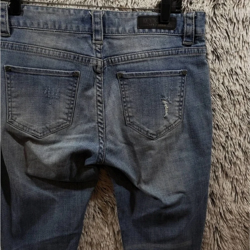 Rock &‎ Roll cowgirl boyfriend skinny jeans 26x32